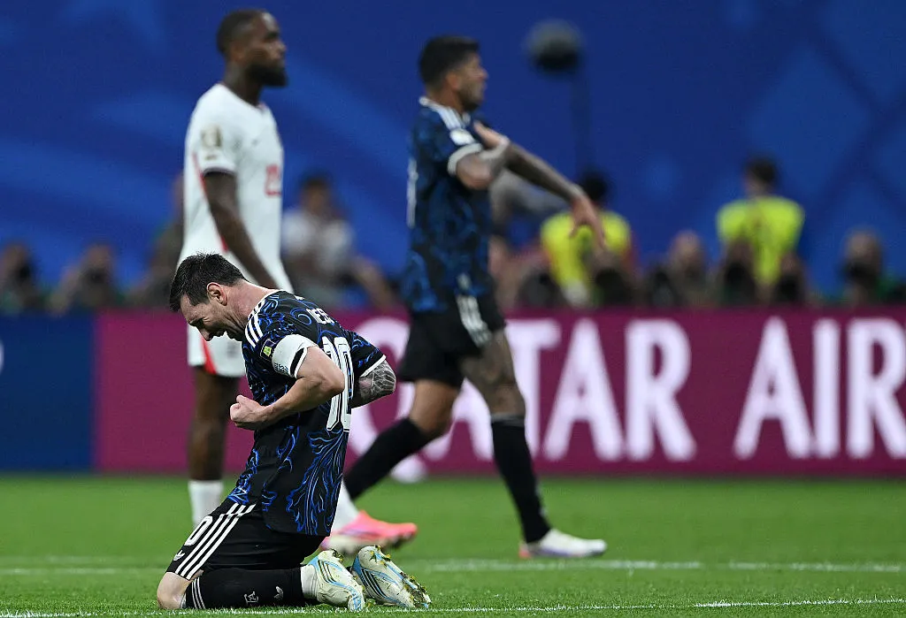 Lionel Messi llevó a Argentina a otra final. (Photo by Shaun Botterill/Getty Images)