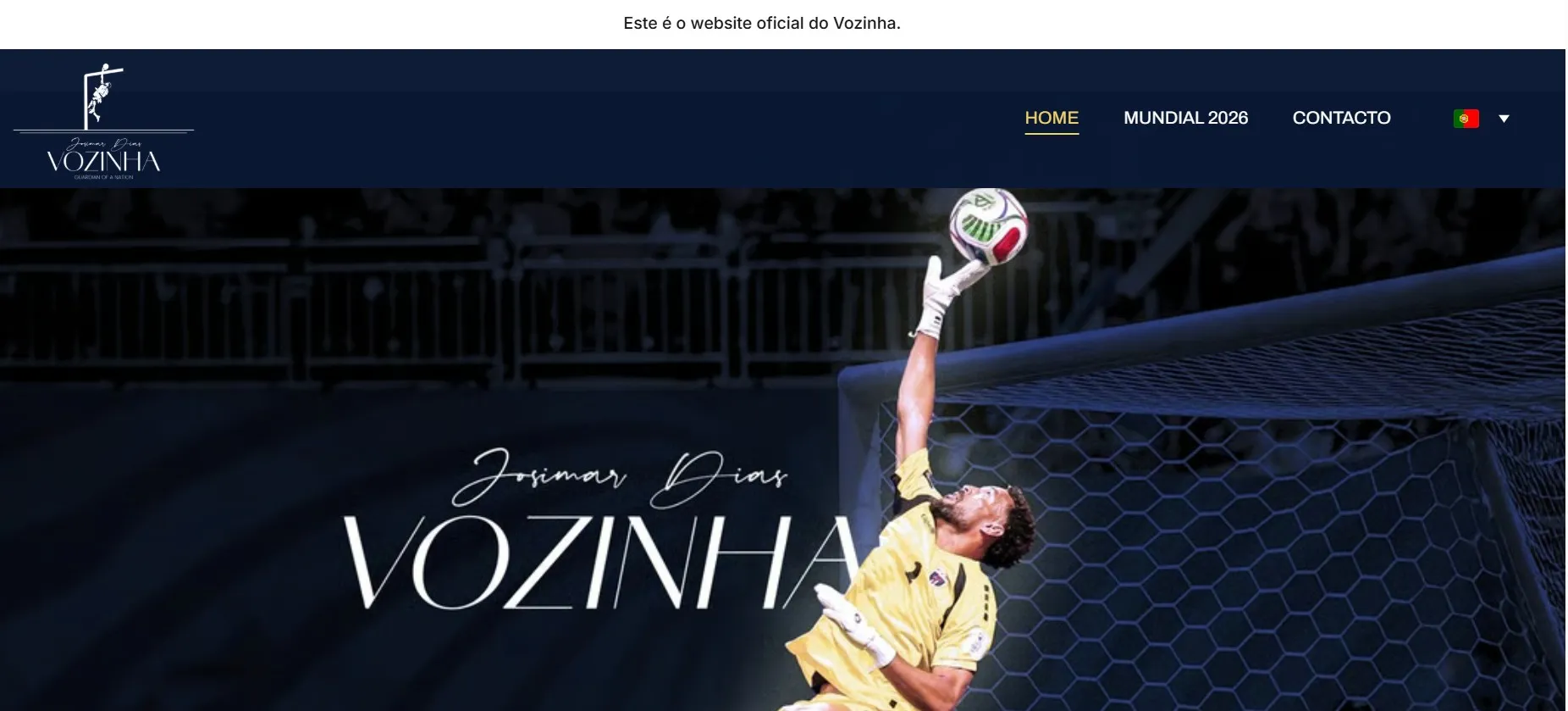 Vozinha en su página web