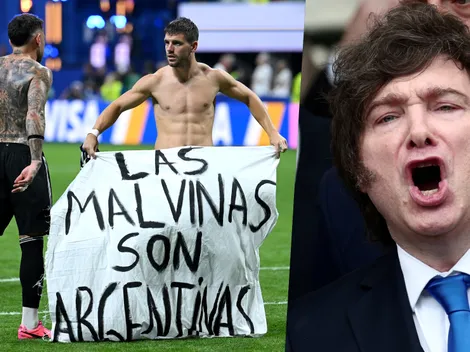 La furia de Javier Milei por la bandera de las Malvinas: “Termos…”