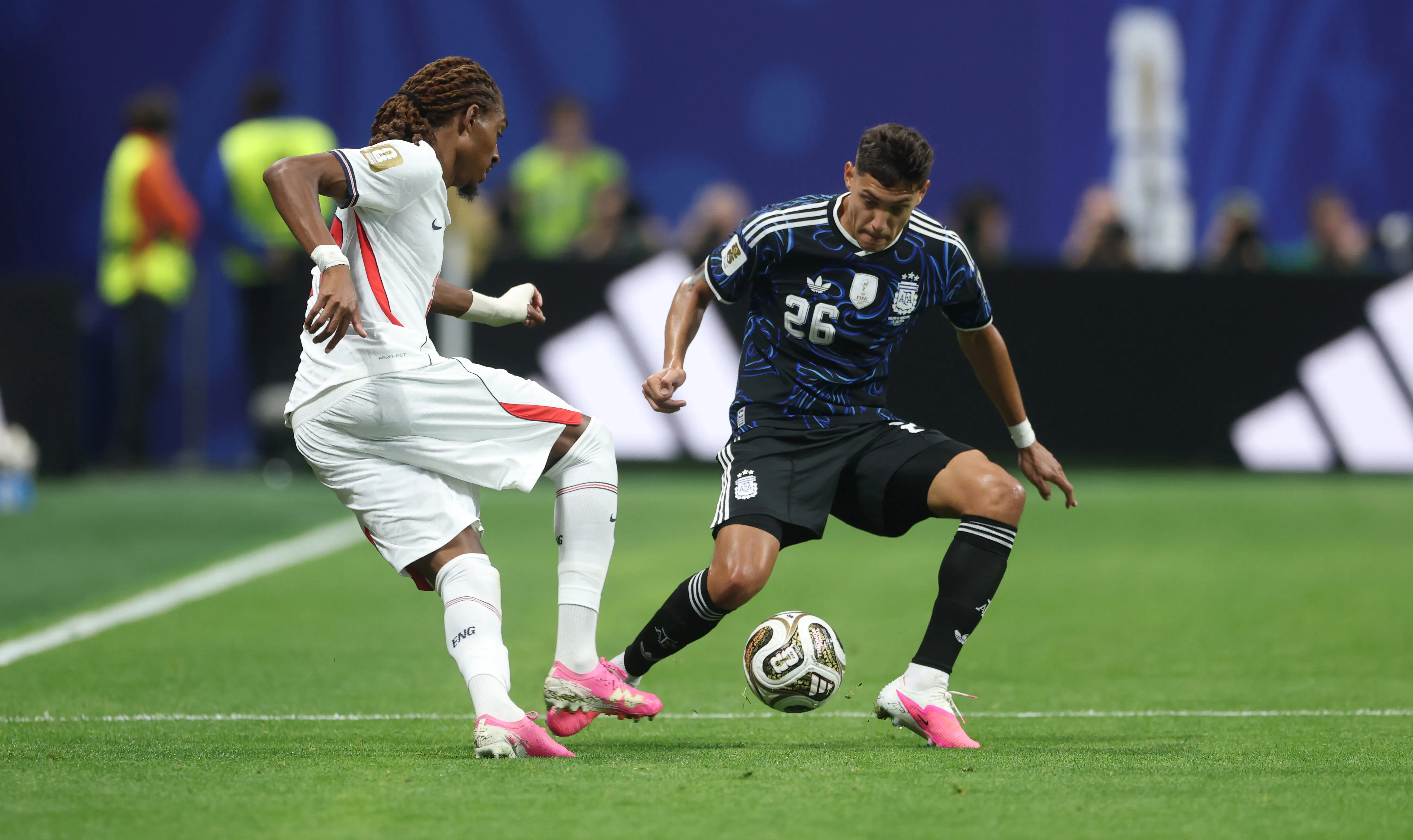 Argentina solo se midió ante un rival Clase A en el Mundial: ante Inglaterra
