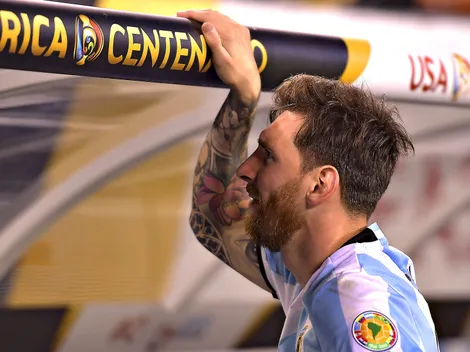 España recuerda que Chile retiró a Messi en el estadio de la final
