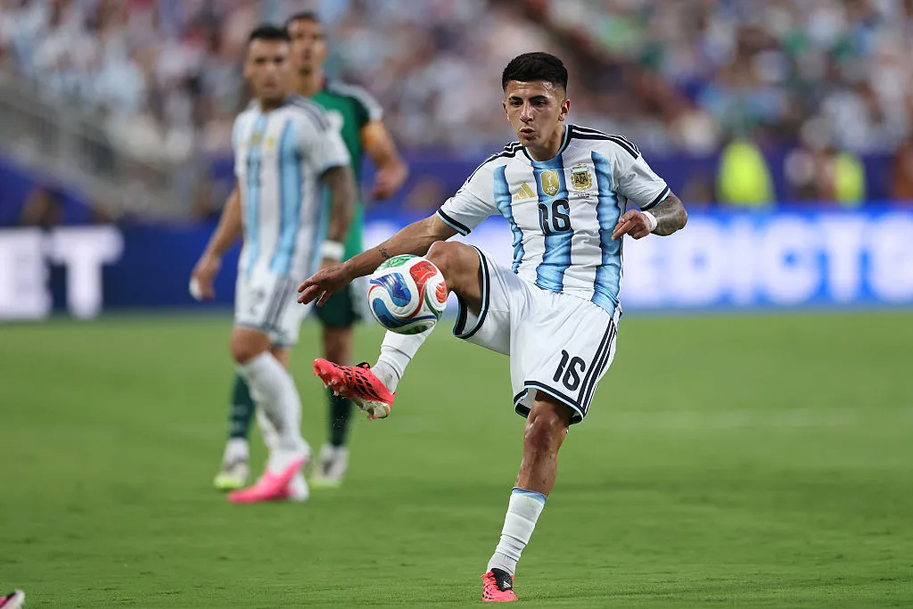 Thiago Almada ha jugado 5 partidos en el Mundial 2026. (Photo by Michael Steele/Getty Images)