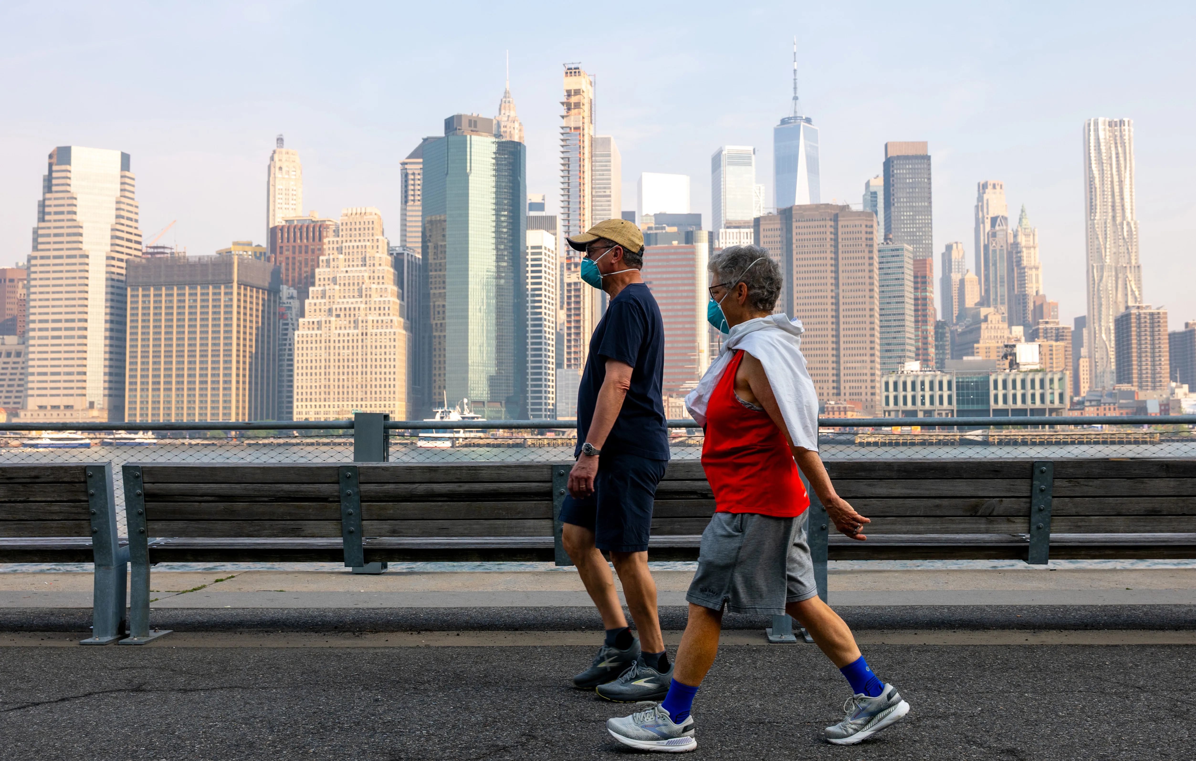 Se declaró alerta sanitaria por la calidad del aire en Nueva York | Getty Images