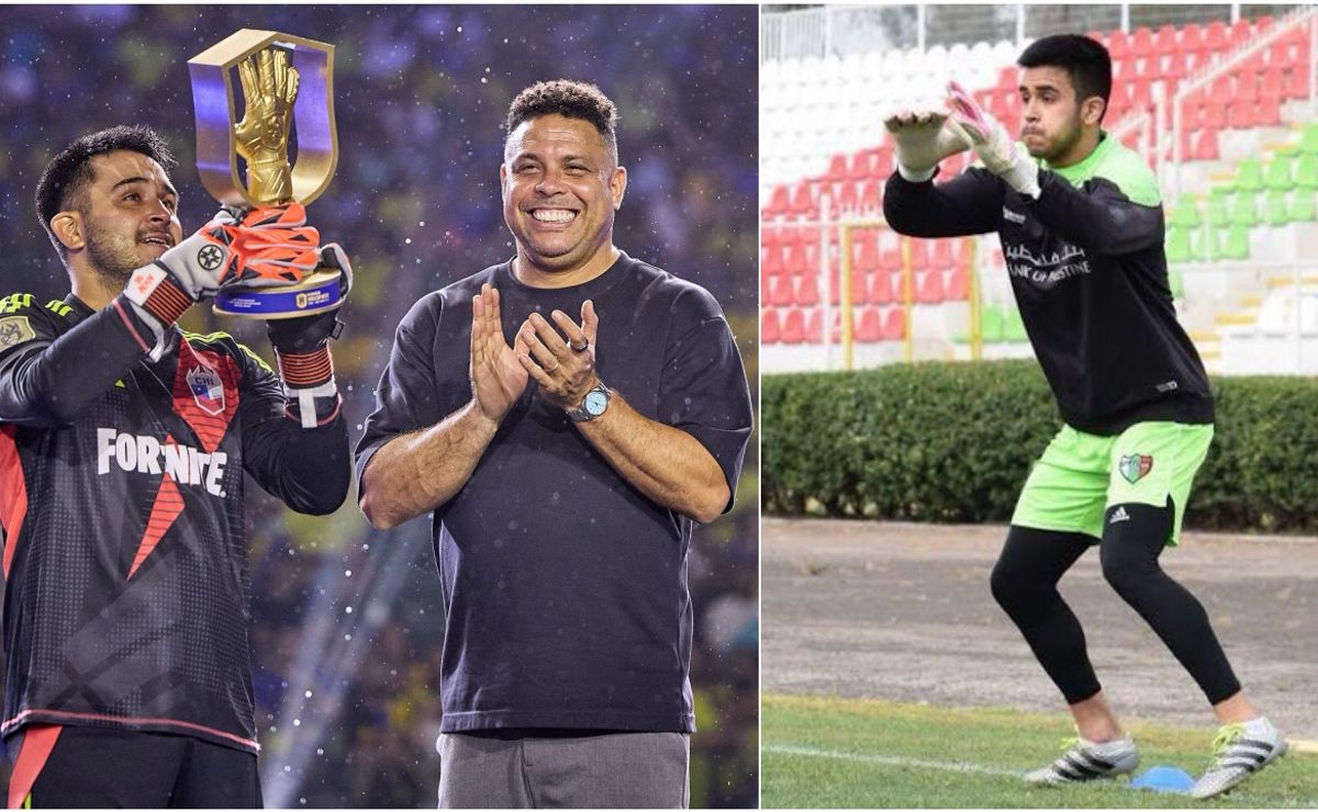 De debutar en Palestino a ser premiado por Ronaldo: Matías Herrera, el mejor arquero de Kings League