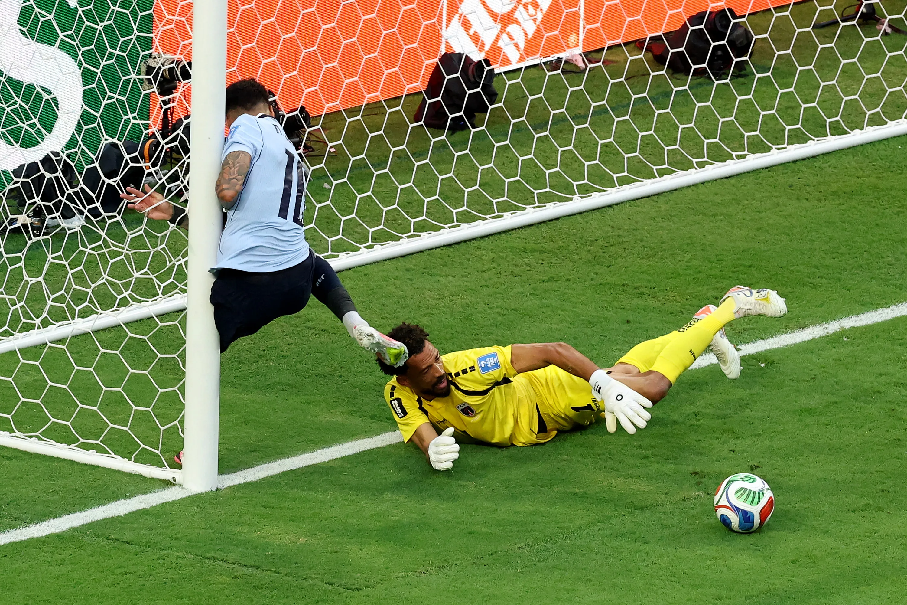 Vozinha fue una figura en el Mundial 2026. (Photo by Molly Darlington/Getty Images)