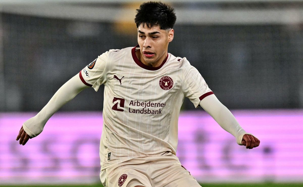 Midtjylland rechaza millonaria oferta desde Turquía por Darío Osorio: “Insuficiente”
