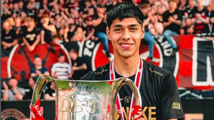 El jugador se ha transformado en una de las figuras de la liga danesa.