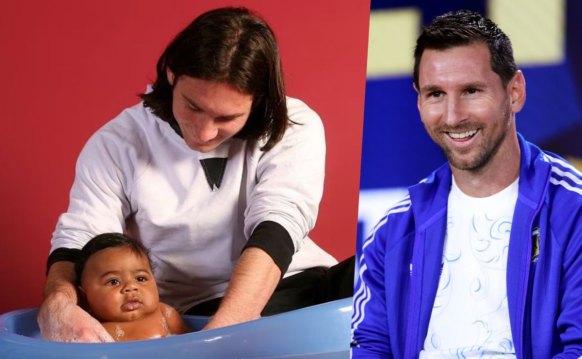 Lionel Messi y su icónica foto con Lamine Yamal: “Un bebe y luego enfrentarlo en una Copa del Mundo… es una locura”