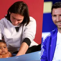 Messi habla de su icónica foto con un bebé Yamal: "Es una..."
