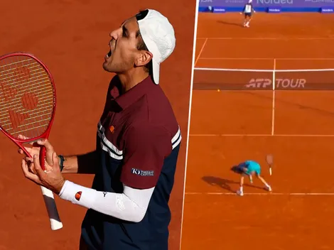 La jugada de Tabilo que enfureció a Rublev: se hizo viral