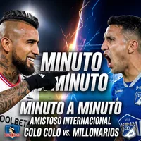 Minuto a minuto: Colo Colo se mide con Millonarios en Colombia