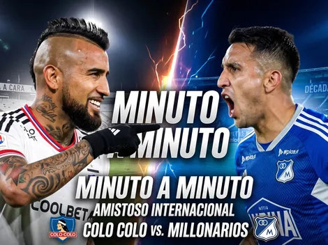 Minuto a minuto: Colo Colo se mide con Millonarios en Colombia