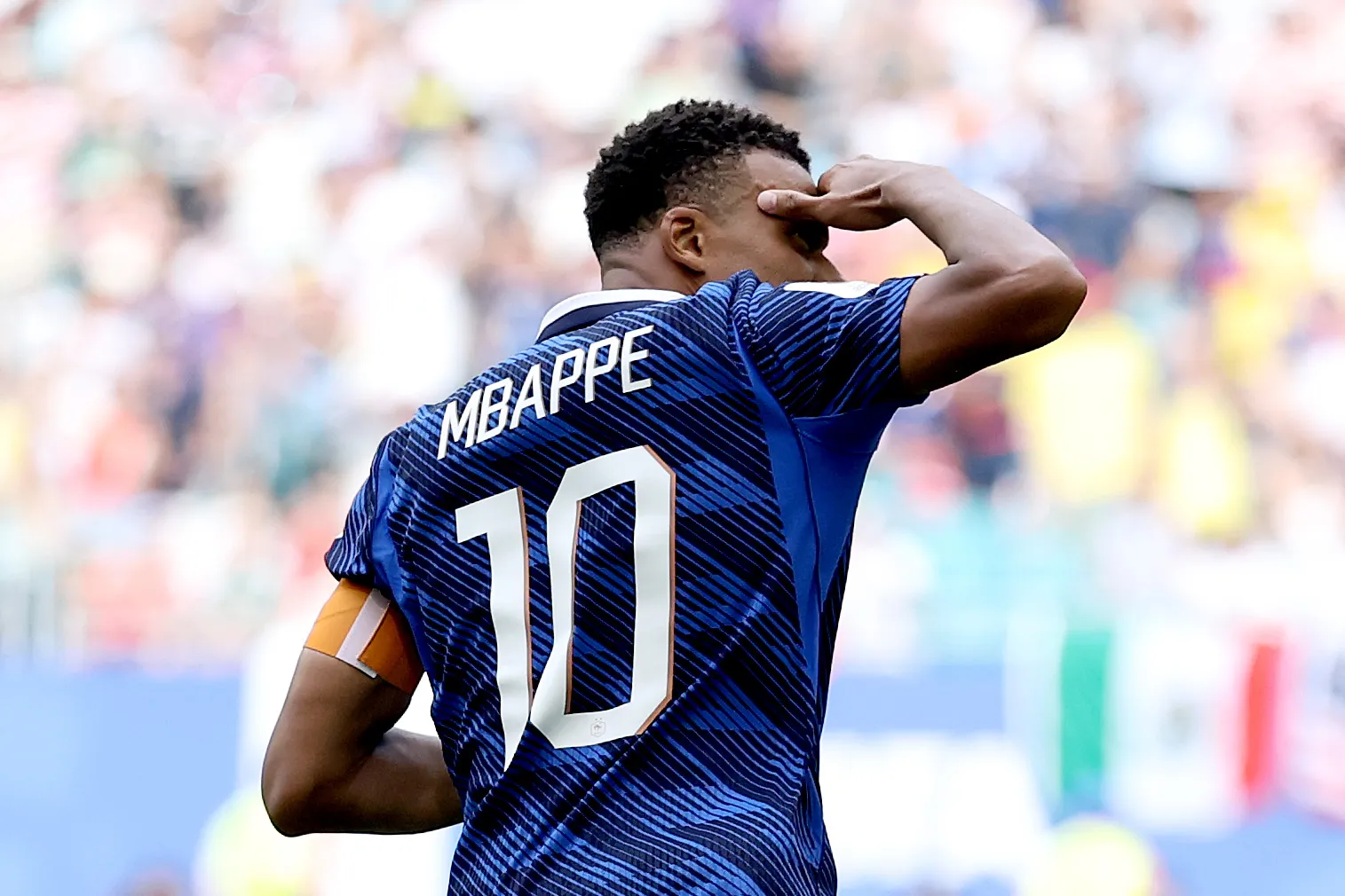 Kylian Mbappé se hace gigante en el Mundial luego de superar a Messi en 2026 y en la tabla histórica de goleadores. Foto: Getty Images.