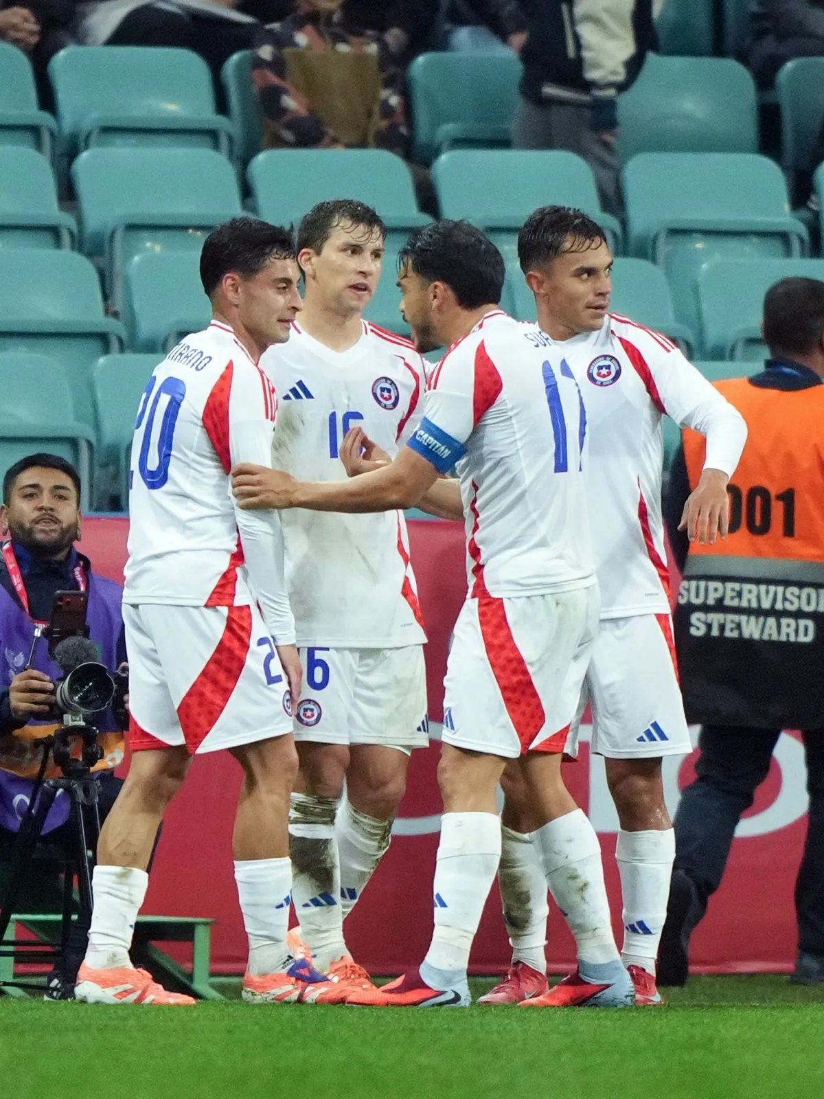 Gonzalo Tapia es habitual en la selección chilena. Imagen: Getty
