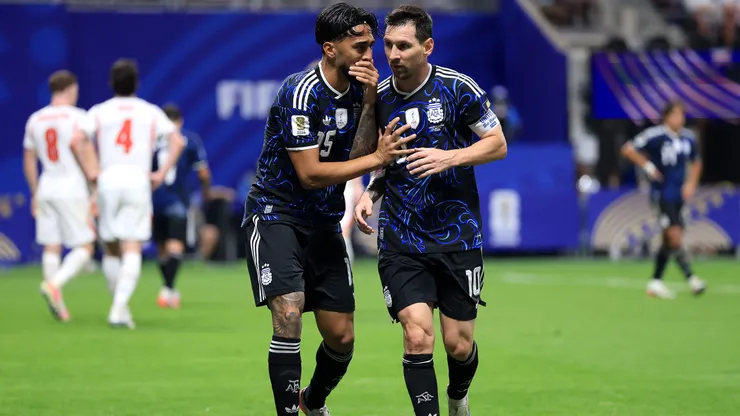 Nicolás González es la gran sorpresa de Argentina.
