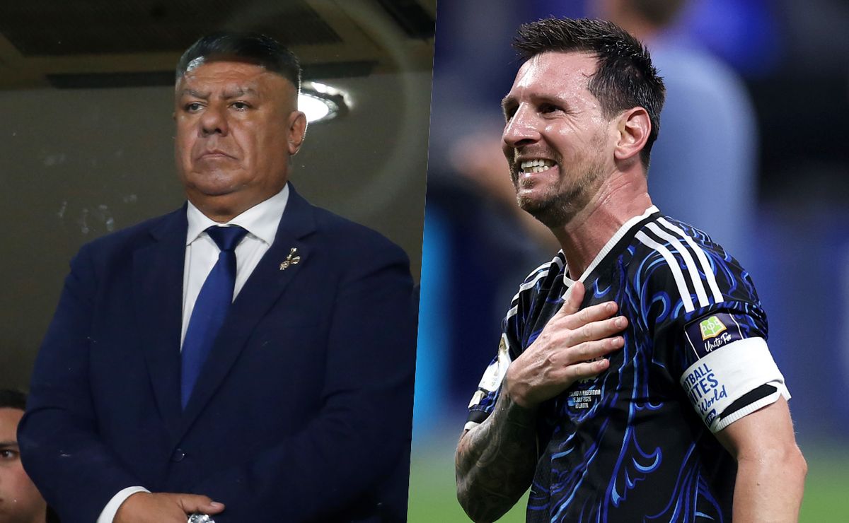 ¿Mufa o bendición? La polémica foto de Messi y Chiqui Tapia en previa de la final del Mundial 2026