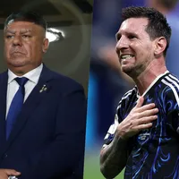 La polémica foto de Messi y Chiqui Tapia en previa de la final