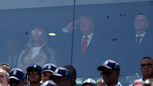 Donald Trump está en el palco oficial de la final del Mundial 2026.