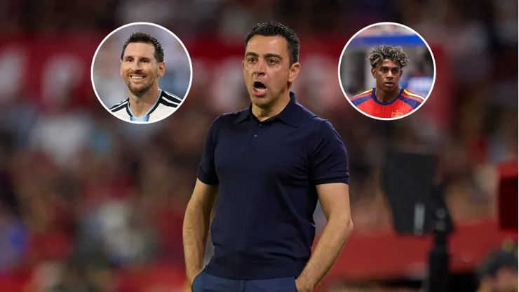 El ícono del Barcelona tuvo que elegir entre los dos astros.