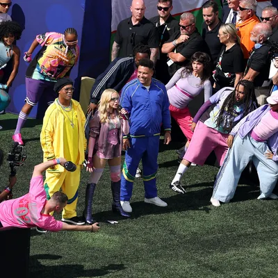 Ronaldo y Ronaldinho la rompen en el show de medio tiempo