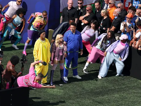 Ronaldo y Ronaldinho la rompen en el show de medio tiempo