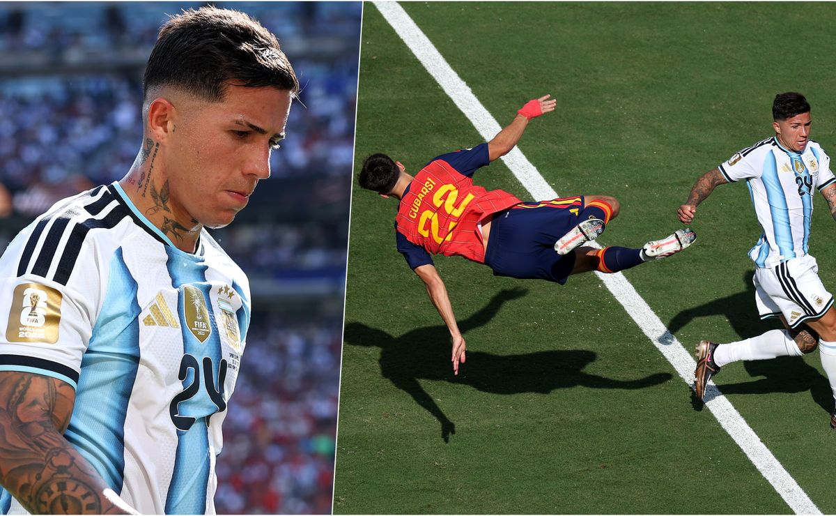 Enzo Fernández es expulsado en la final del Mundial 2026: así fue el momento