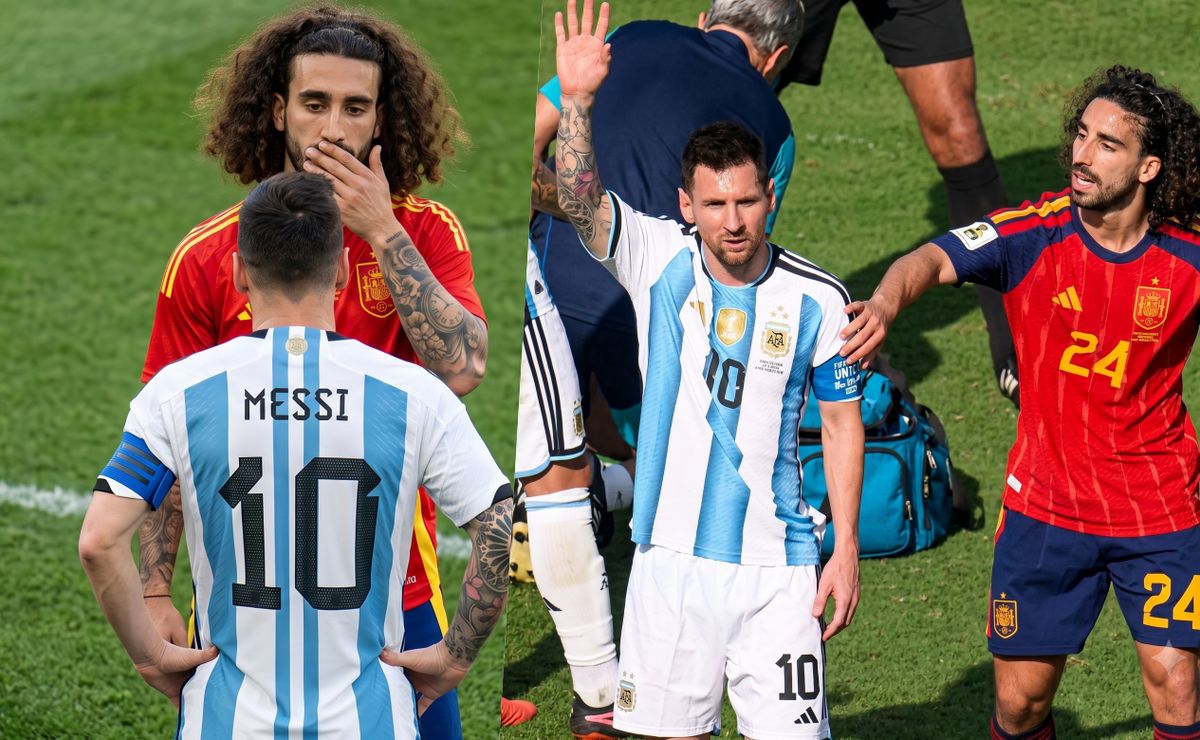 ¿Era roja para Cucurella? El efusivo reclamo de Messi para salvar a Argentina en la final del Mundial 2026