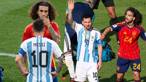 El momento de la polémica en la final del Mundial.