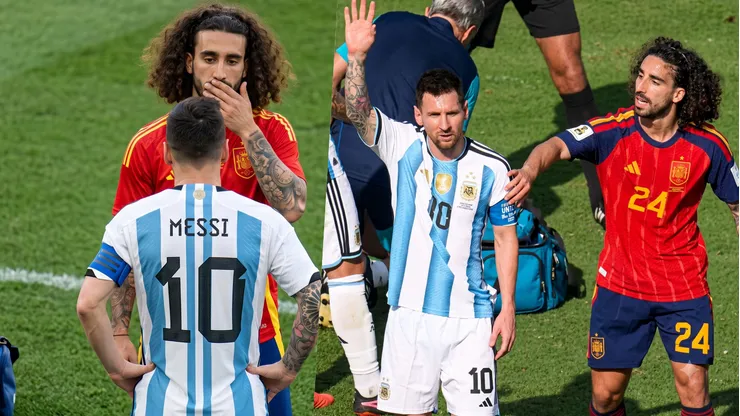 El momento de la polémica en la final del Mundial.