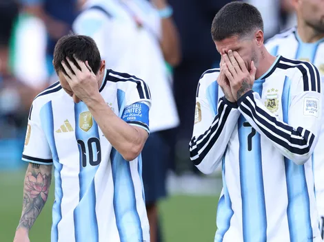 Las mejores fotos de la tristeza y bronca de Argentina tras perder la final