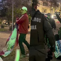 Video: argentino agrede a chileno tras la final y provoca viral reacción