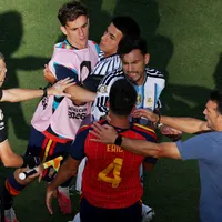 La pelea en la final del Mundial: Argentina se fue en llamas