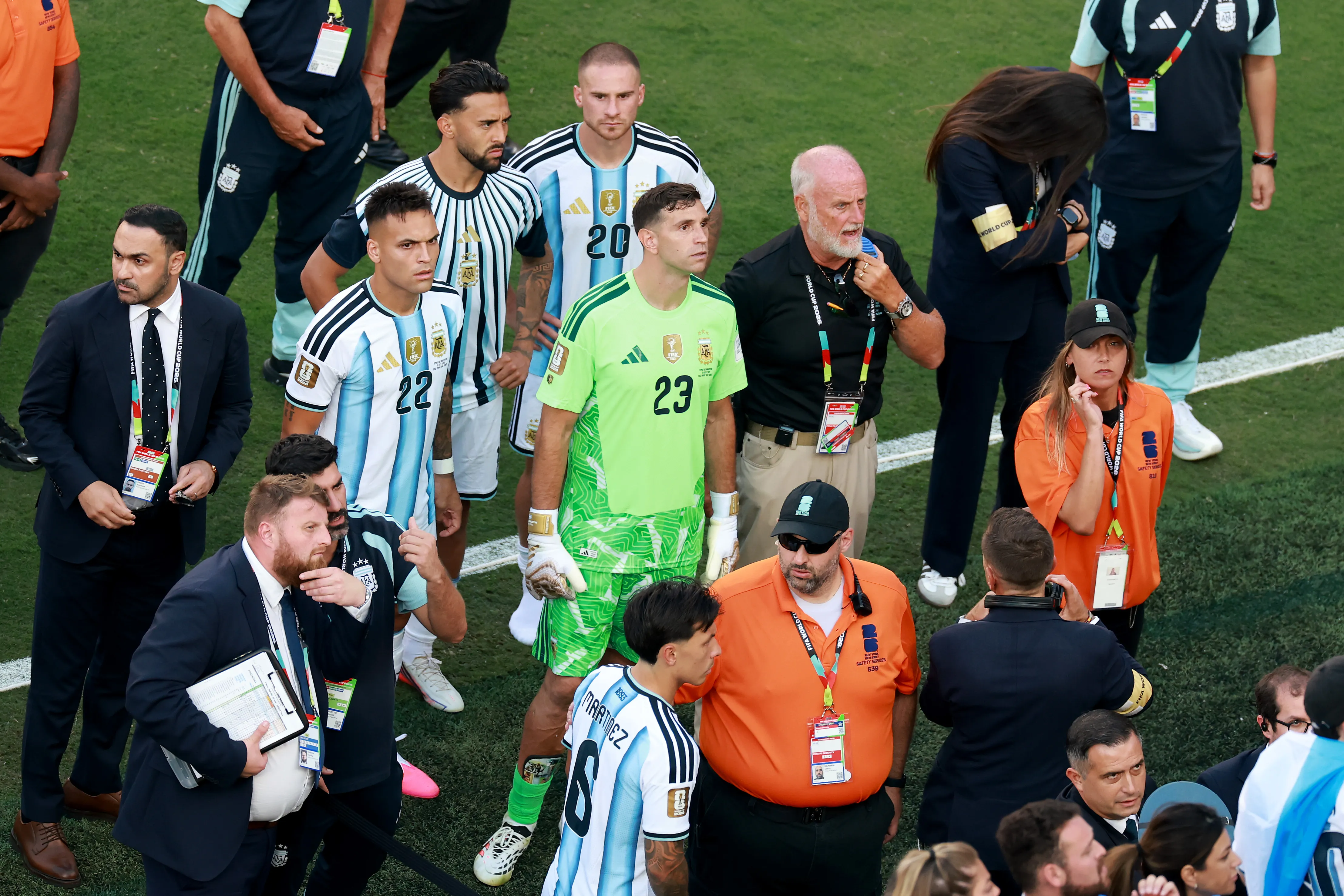 Otra imagen de la tristeza argentina. (Elsa/Getty Images).