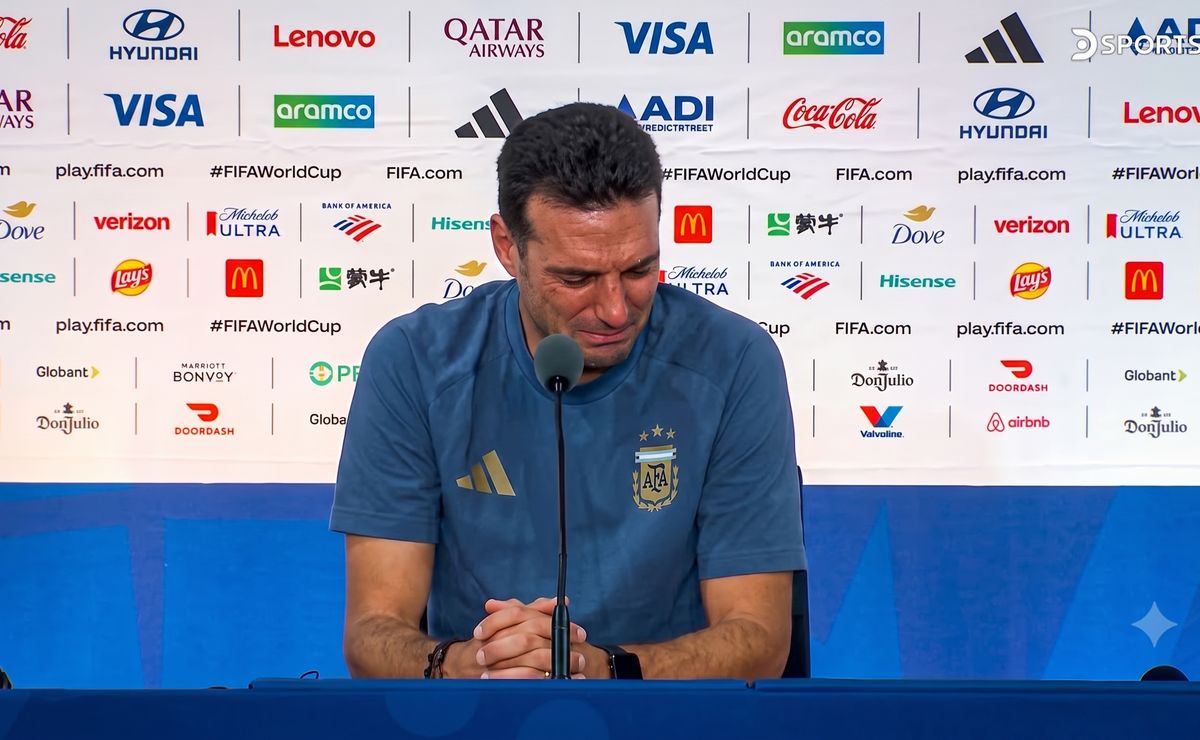 Scaloni rompe en llanto tras la final del Mundial con Argentina: deja en duda la continuidad