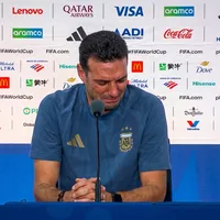 DT de Argentina rompe en llanto en plena conferencia