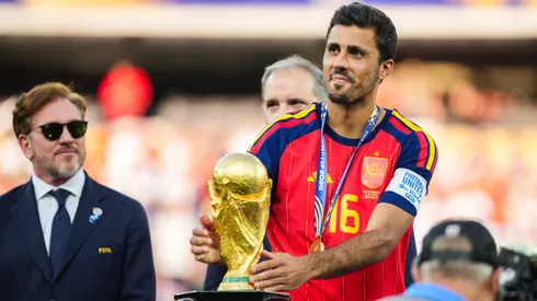 Rodri Hernández dio una clase de fútbol durante toda la Copa del Mundo.