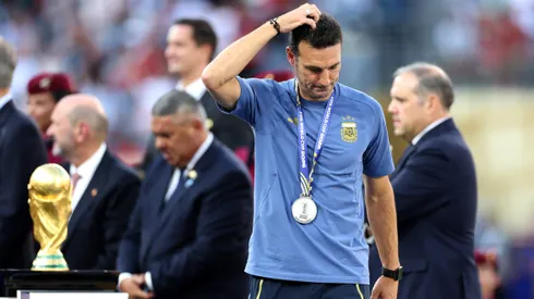 Lionel Scaloni dejó abierta la puerta de la salida de Argentina.