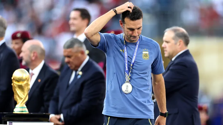 Lionel Scaloni dejó abierta la puerta de la salida de Argentina.