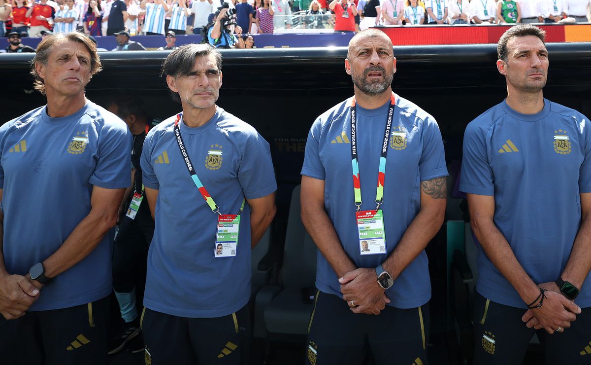 No se vio en TV: la ordinaria agresión con golpe de puño de Roberto Ayala a Dani Olmo en la final