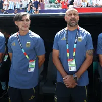 No se vio en TV: la ordinaria agresión de ayudante de Scaloni a Dani Olmo