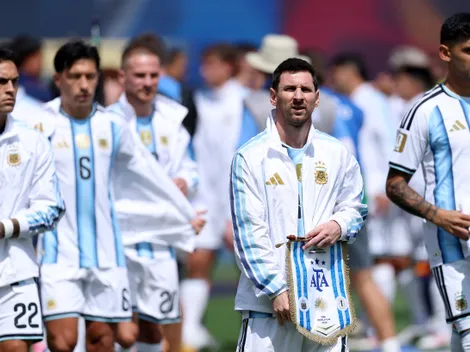 Arenga de Messi: "Olvidémonos de todo..." y se olvidaron de ganar