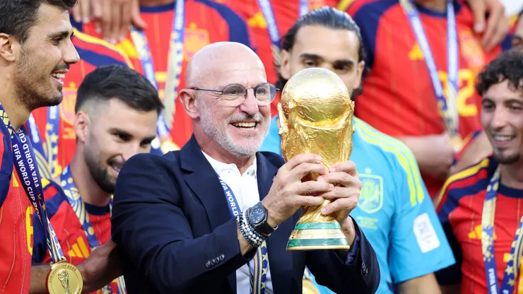 Luis de la Fuente ganó la Nations League, la Eurocopa y el Mundial como DT de España.