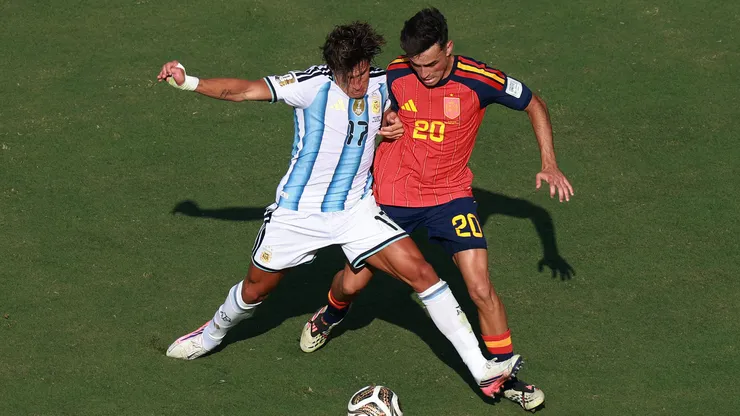 El jugador responsable del gol de España.