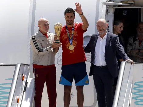 España ya está en casa: así fue la llegada de los campeones del mundo