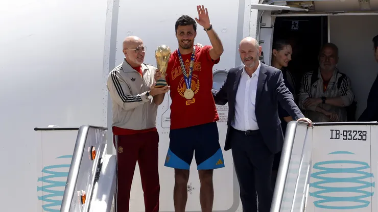 Los campeones del mundo volvieron a España