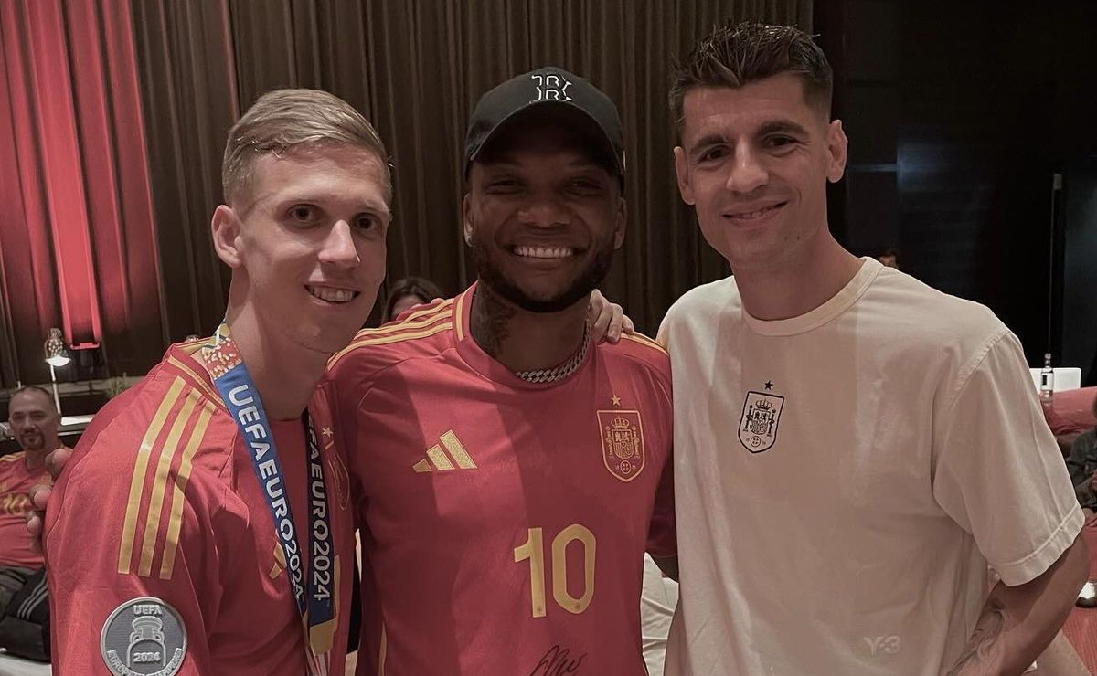 “Felicitaciones hermano”: el mensaje de Junior Fernandes a Dani Olmo por Mundial de España