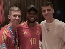 El mensaje de Junior Fernandes a Dani Olmo por el Mundial de España