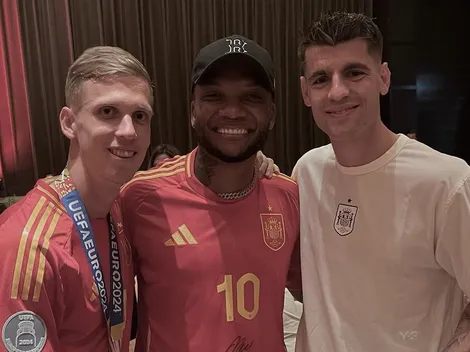 El mensaje de Junior Fernandes a Dani Olmo por el Mundial de España