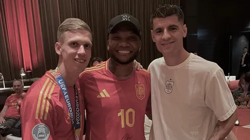 Junior Fernandes celebró el título de España.