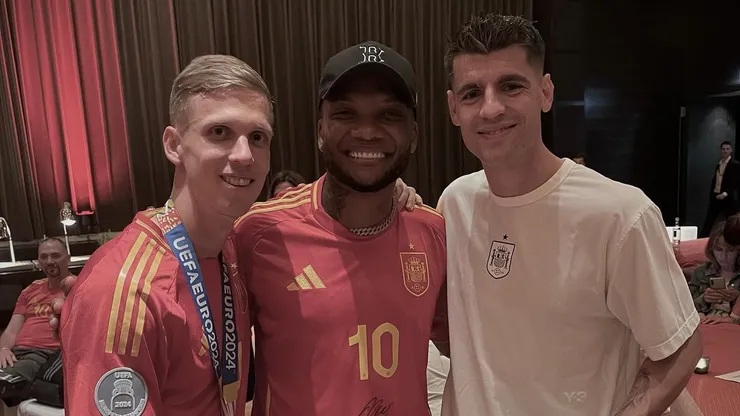 Junior Fernandes celebró el título de España.